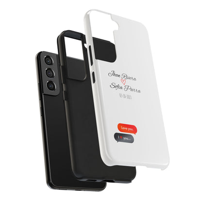 Couple’s Connection Phone Case (white)