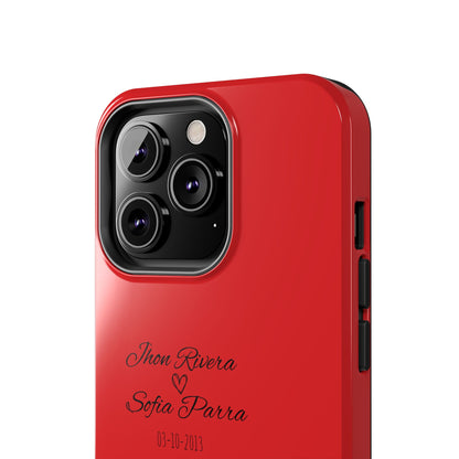 Couple’s Connection Phone Case (red)