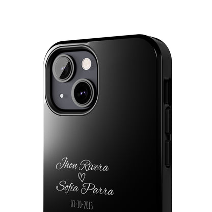 Couple’s Connection Phone Case (black)