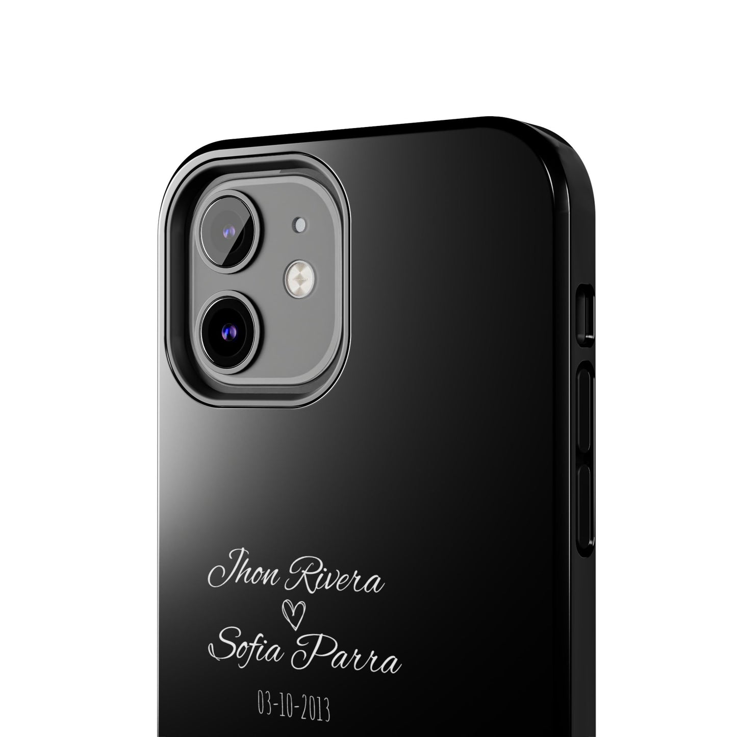 Couple’s Connection Phone Case (black)