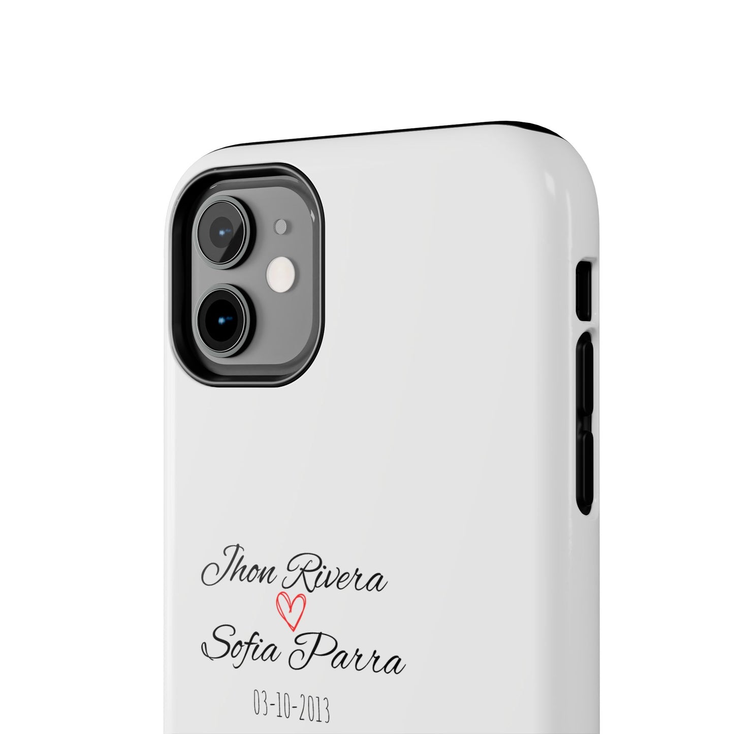 Couple’s Connection Phone Case (white)