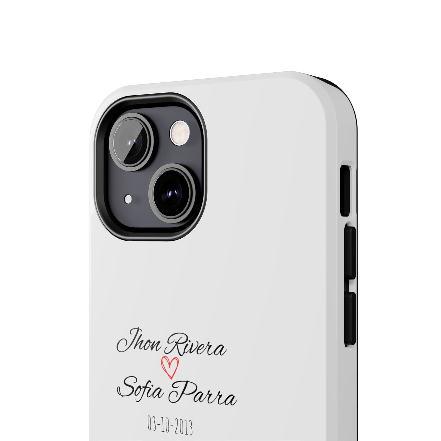 Couple’s Connection Phone Case (white)