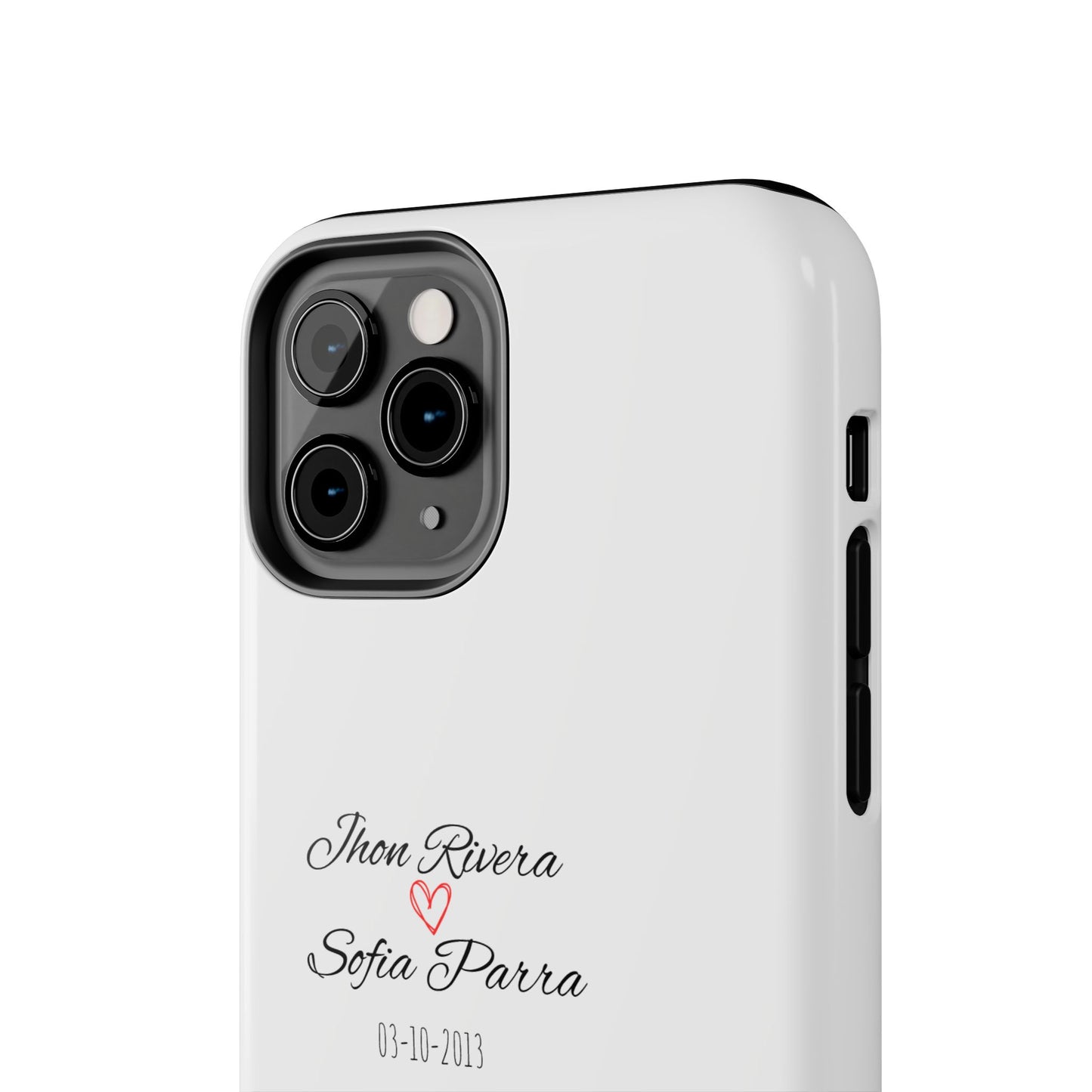 Couple’s Connection Phone Case (white)