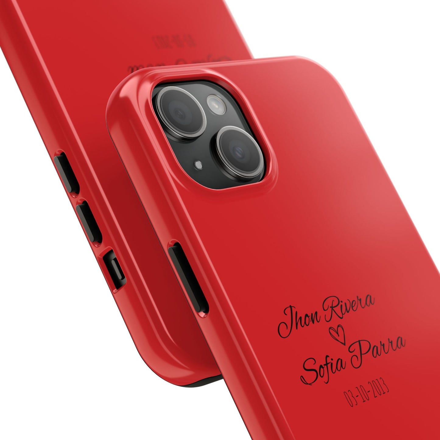 Couple’s Connection Phone Case (red)