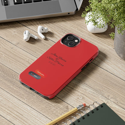 Couple’s Connection Phone Case (red)