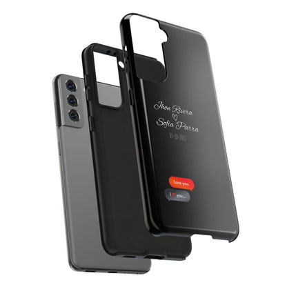 Couple’s Connection Phone Case (black)