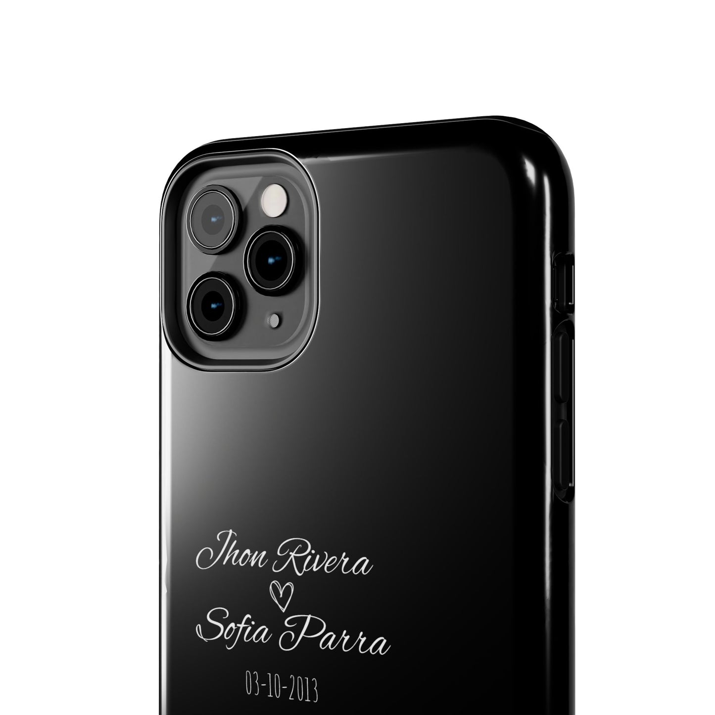 Couple’s Connection Phone Case (black)