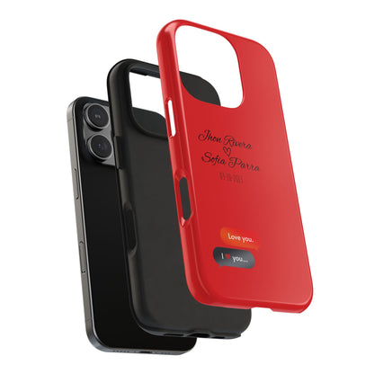 Couple’s Connection Phone Case (red)