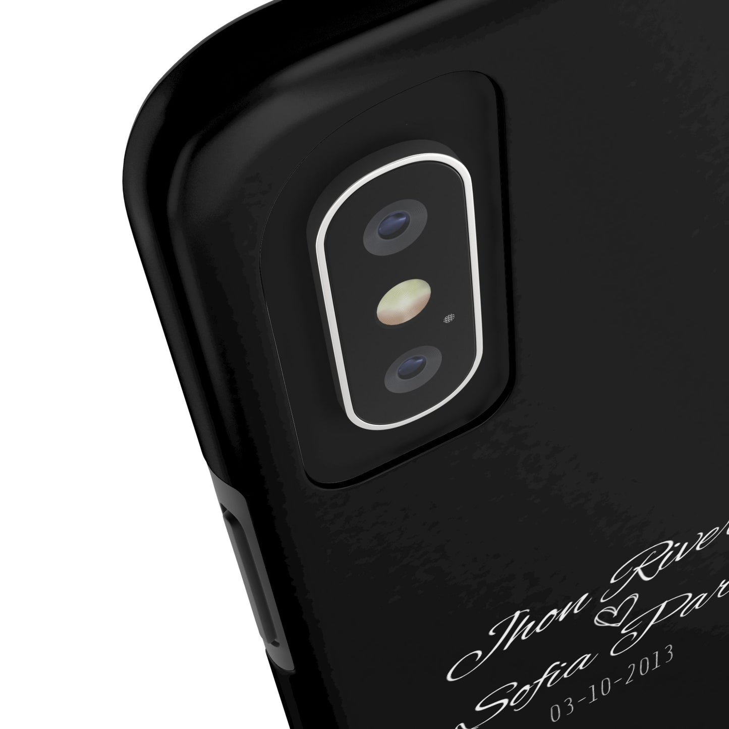 Couple’s Connection Phone Case (black)