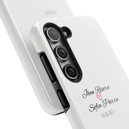 Couple’s Connection Phone Case (white)