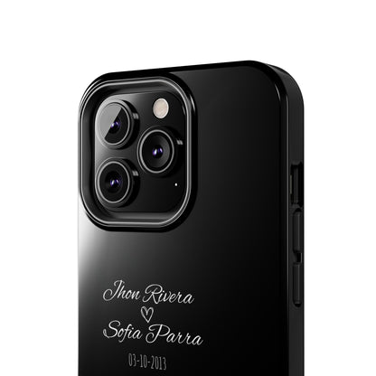 Couple’s Connection Phone Case (black)