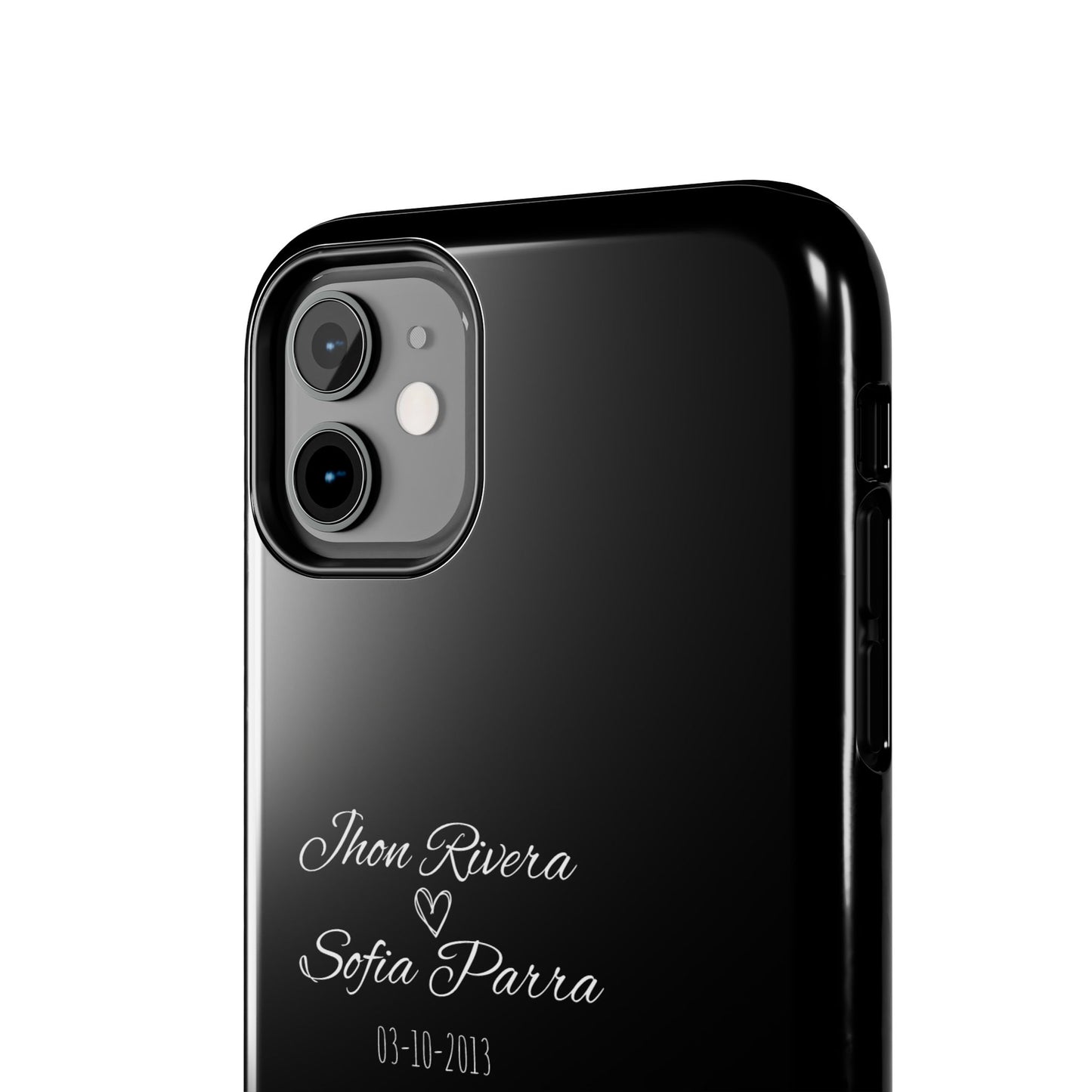 Couple’s Connection Phone Case (black)