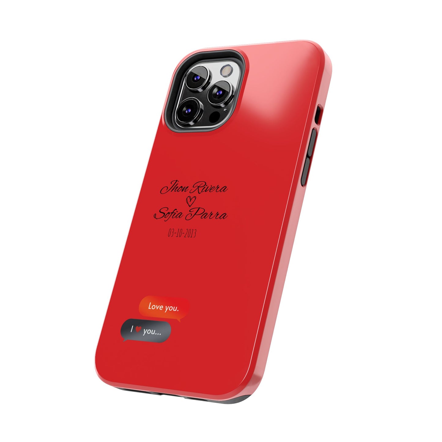 Couple’s Connection Phone Case (red)