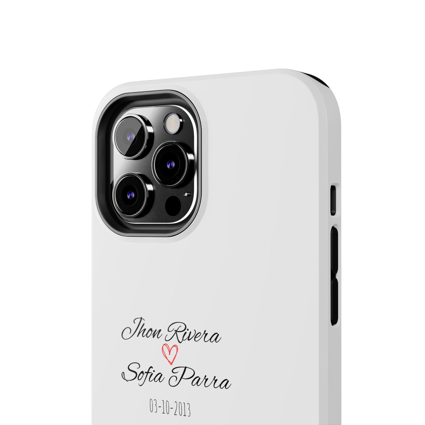 Couple’s Connection Phone Case (white)