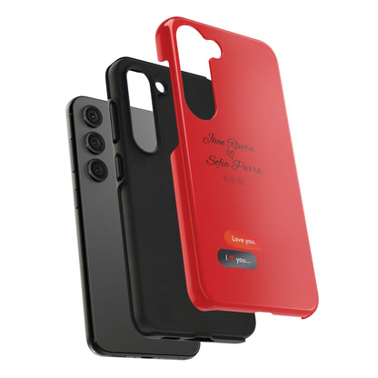 Couple’s Connection Phone Case (red)