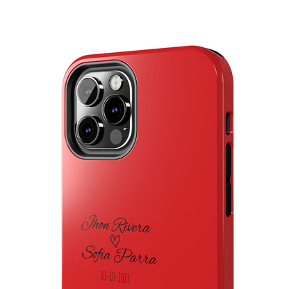 Couple’s Connection Phone Case (red)