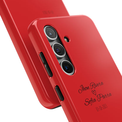 Couple’s Connection Phone Case (red)