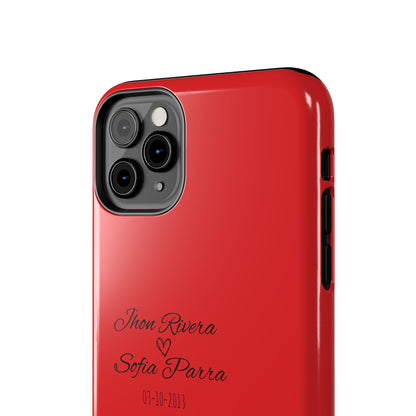 Couple’s Connection Phone Case (red)