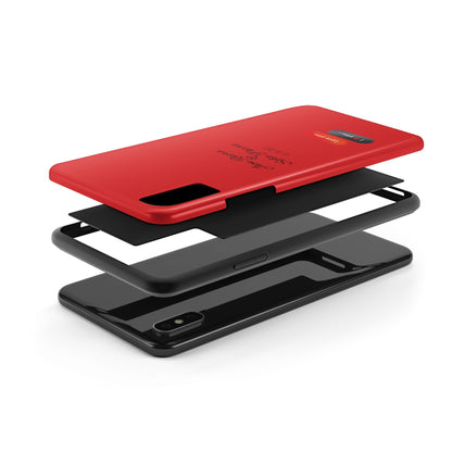 Couple’s Connection Phone Case (red)