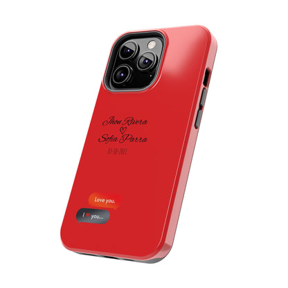 Couple’s Connection Phone Case (red)