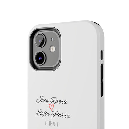 Couple’s Connection Phone Case (white)