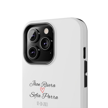 Couple’s Connection Phone Case (white)