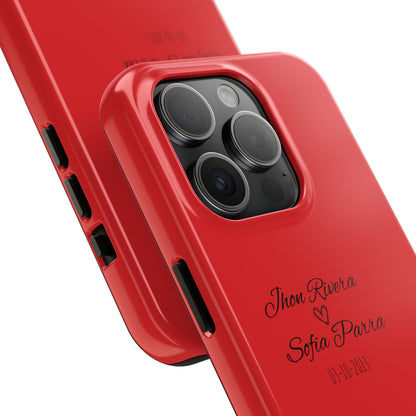 Couple’s Connection Phone Case (red)