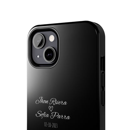 Couple’s Connection Phone Case (black)