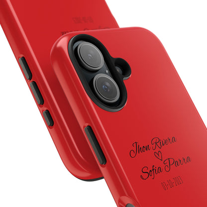 Couple’s Connection Phone Case (red)