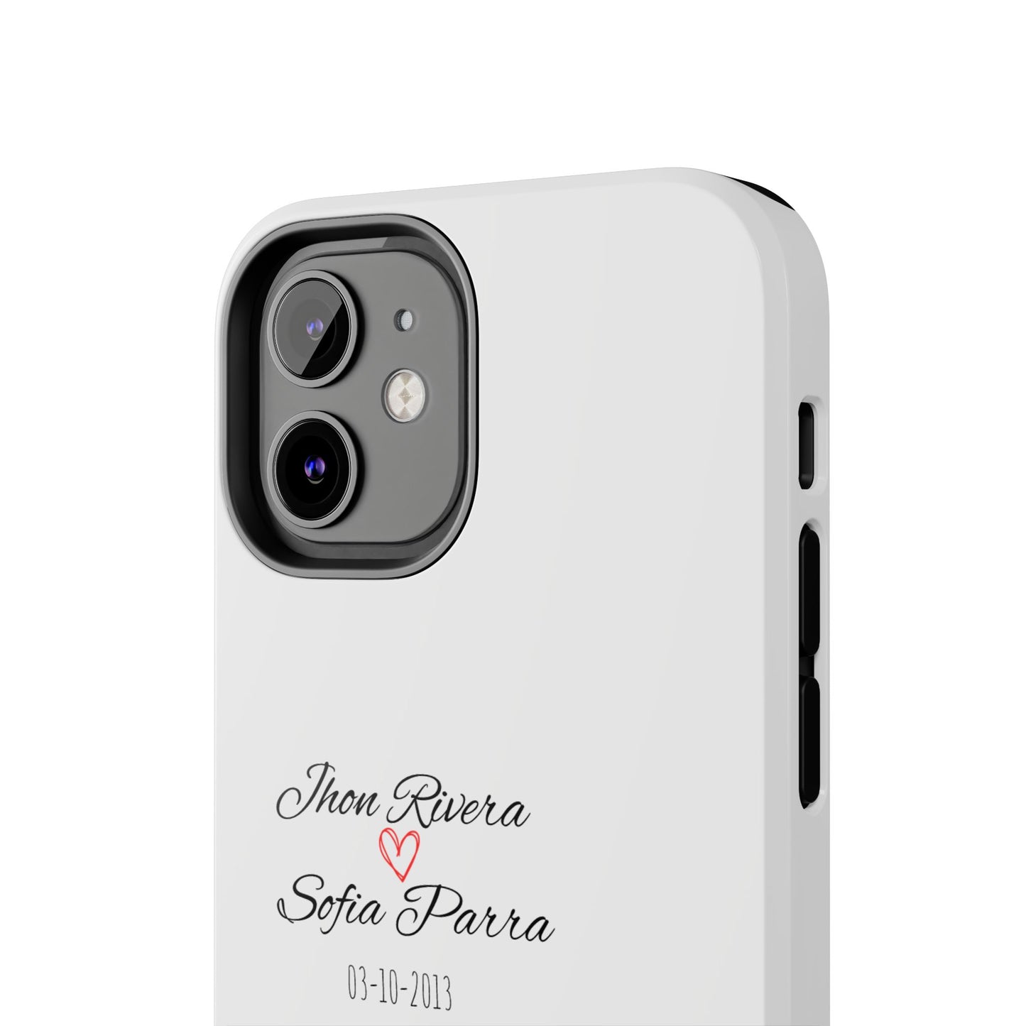 Couple’s Connection Phone Case (white)