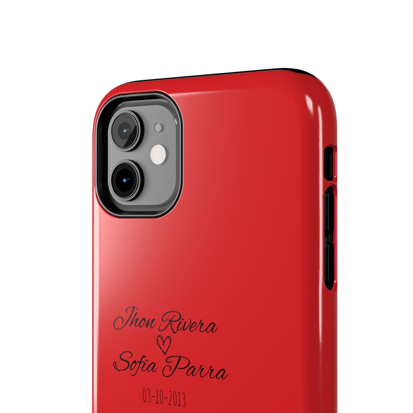 Couple’s Connection Phone Case (red)