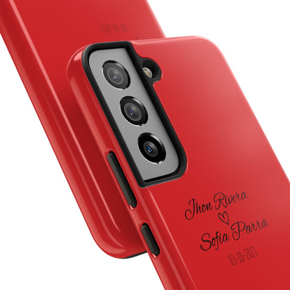 Couple’s Connection Phone Case (red)