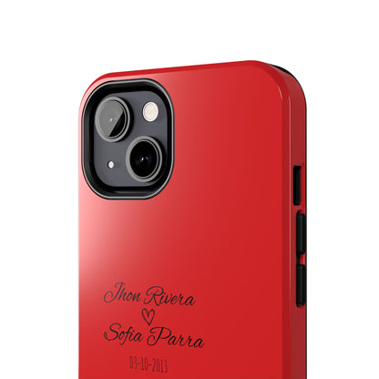 Couple’s Connection Phone Case (red)