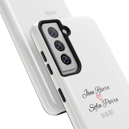 Couple’s Connection Phone Case (white)