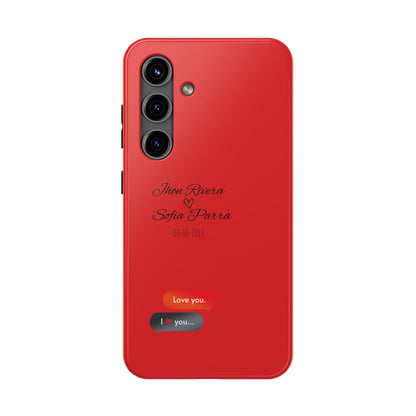 Couple’s Connection Phone Case (red)