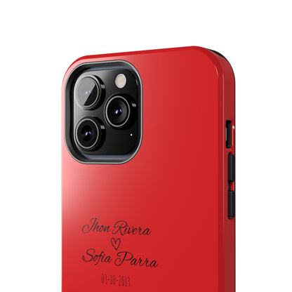 Couple’s Connection Phone Case (red)